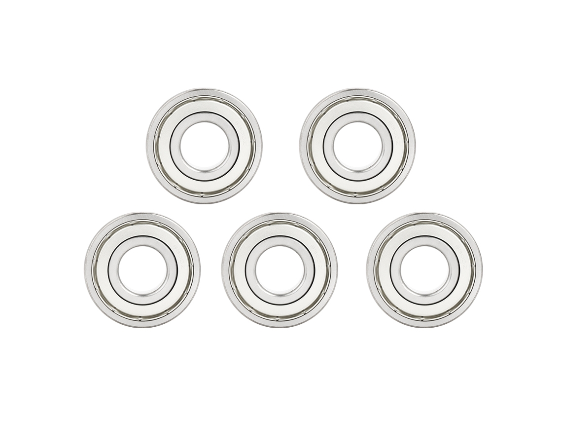 5 Peças Rolamentos De Bola De Groove Profundo 6305zz Doble Escudo 25×62×17mm