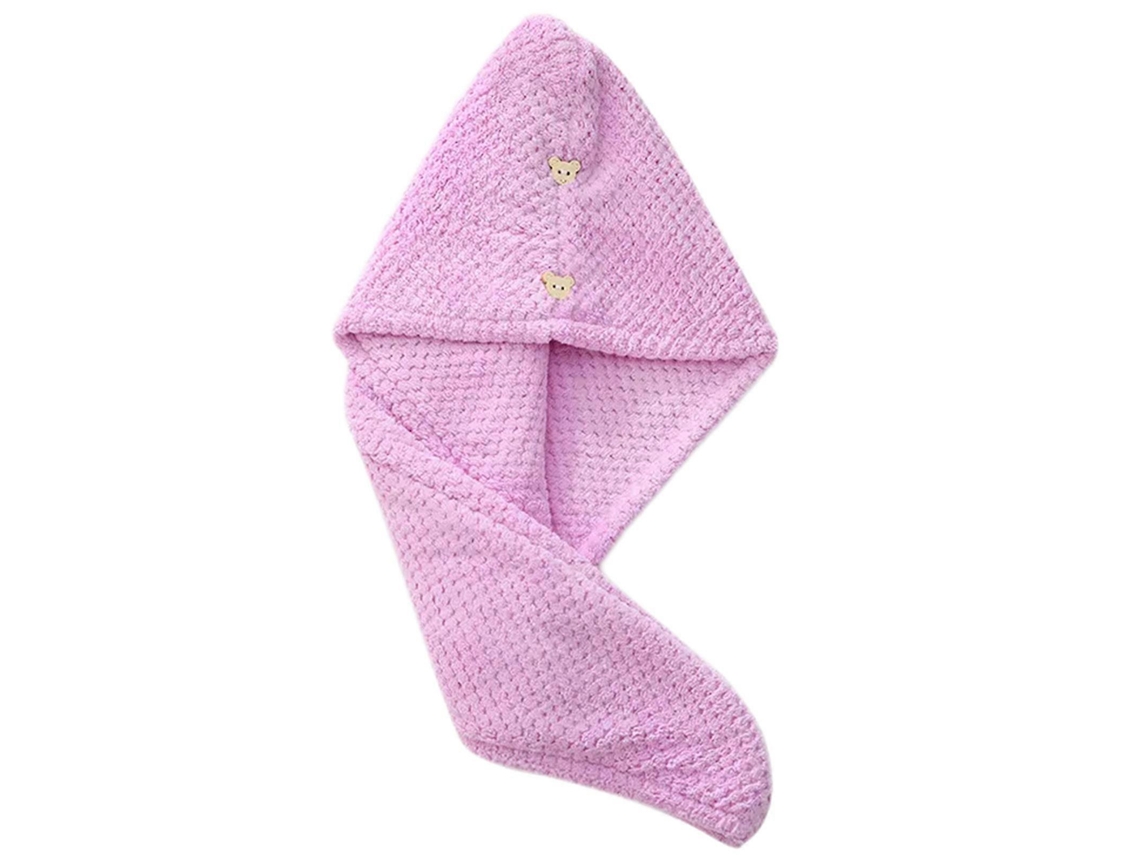 Toalla superabsorbente para el cabello, turbante de microfibra suave para mujer, ideal para secar rápidamente el cabello mojado. Rosewell