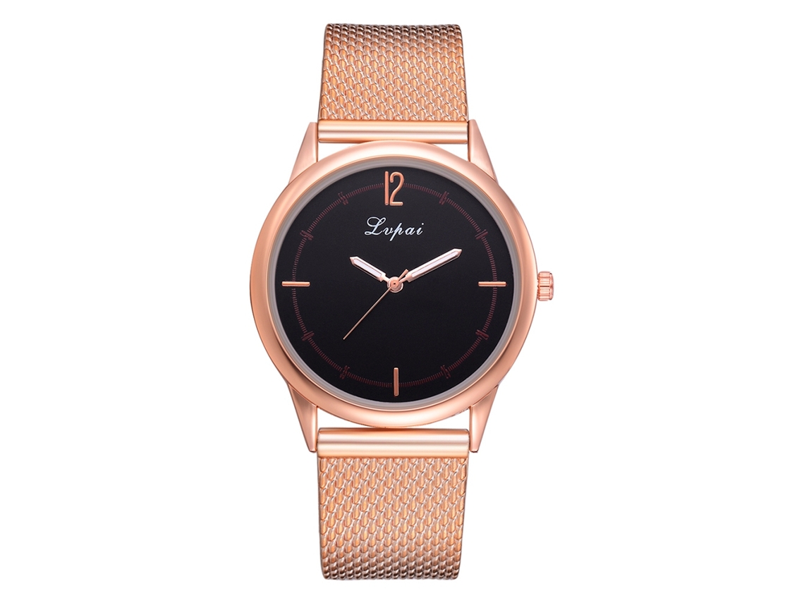 Reloj De Moda Para Mujer Con Correa De Silicona, Esfera Redonda, Movimiento De Cuarzo, Lvpai