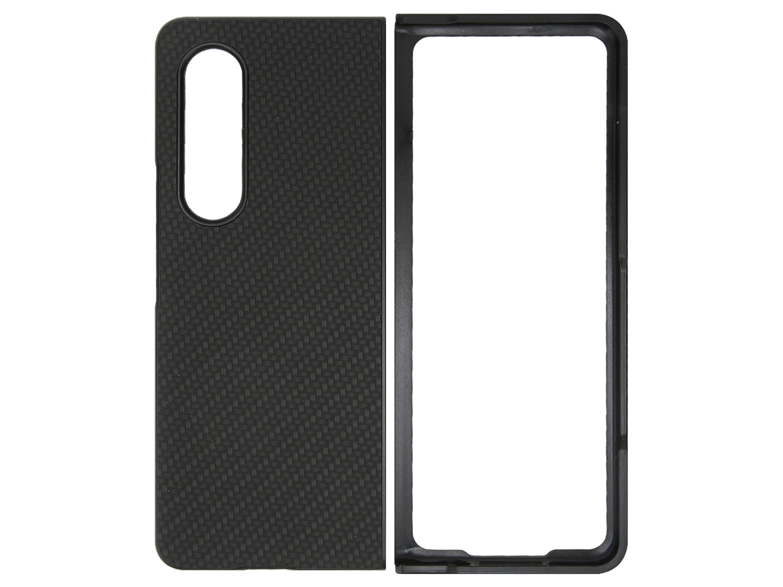 Capa De Telefone Protetora Para Galaxy Z Fold 3 Carbono Anti-queda Full Protection
