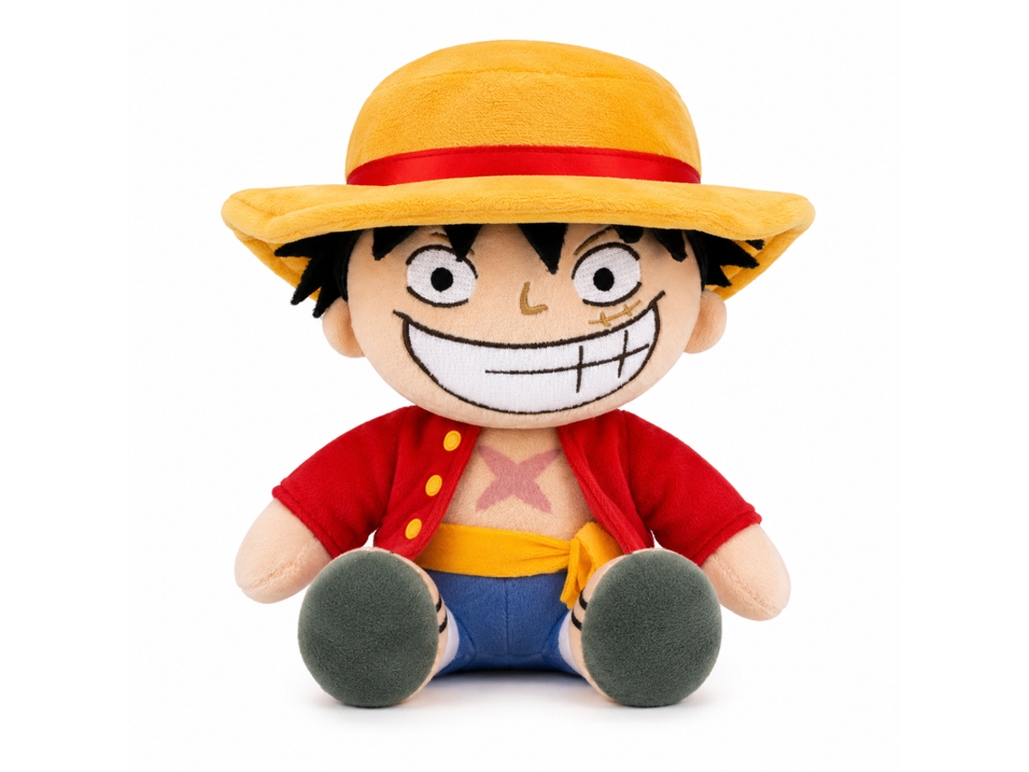 Peluche Luffy 24cm Toei Animation - Barrado 16002451 Multicores