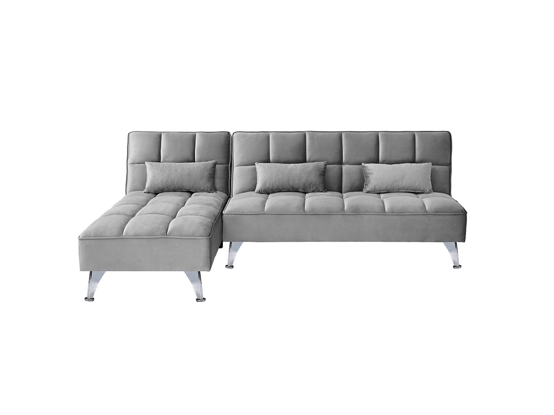 Sofa Cama Chaise Longue Noelia XL 234cm Gris