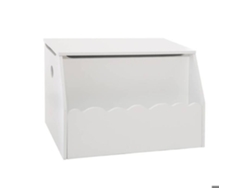 Caja De Juguetes Y Estante Infantil Blanco Atmosphera Createur Dinterieur