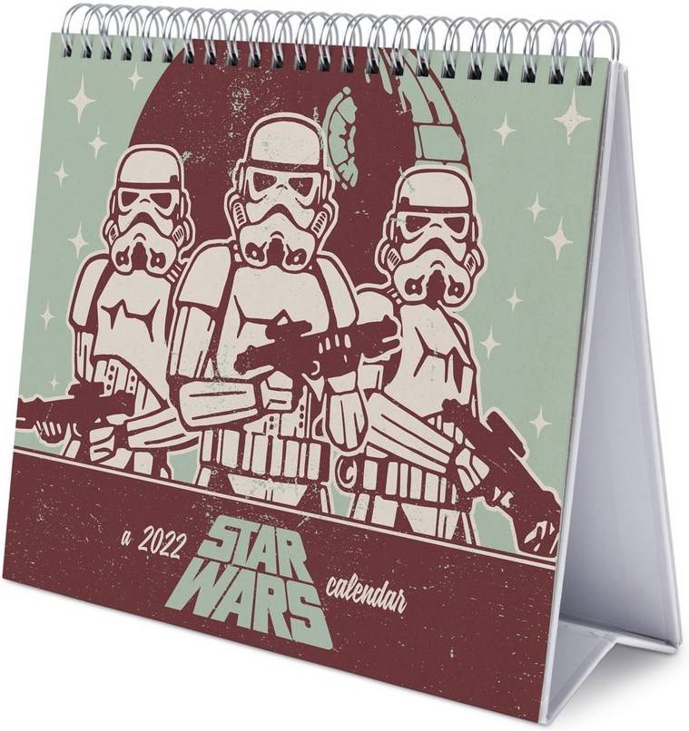 Calendario Escritorio Deluxe 2022 star wars classic sobremesa │ erik