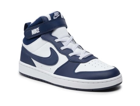 Zapatillas de Niños NIKE Court Borough Mid Azul (30)