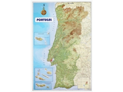 Cuadro Mapa de Relevo de Portugal