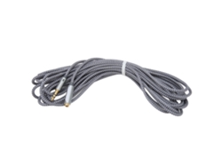 Cable De Extensión Para Auriculares De Nailon De 3,5 Mm Macho A Hembra, 5 M/16,4 Pies, Con Conector Dorado.