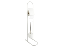 Conjunto de inodoro moderno Wellhome en metal y acero inoxidable, 29x16x70cm