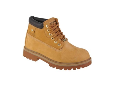 Botas SKECHERS Sergeants Verdict Hombre (Miel - Cuero Natural - 46)