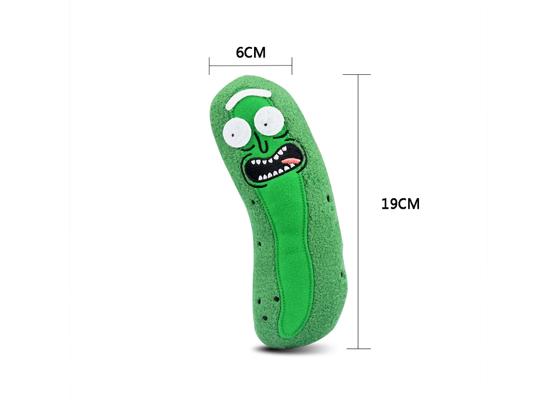 Lindo Muñeco De Peluche Rick Cucumber, Juguete Suave, Regalo Para Niños