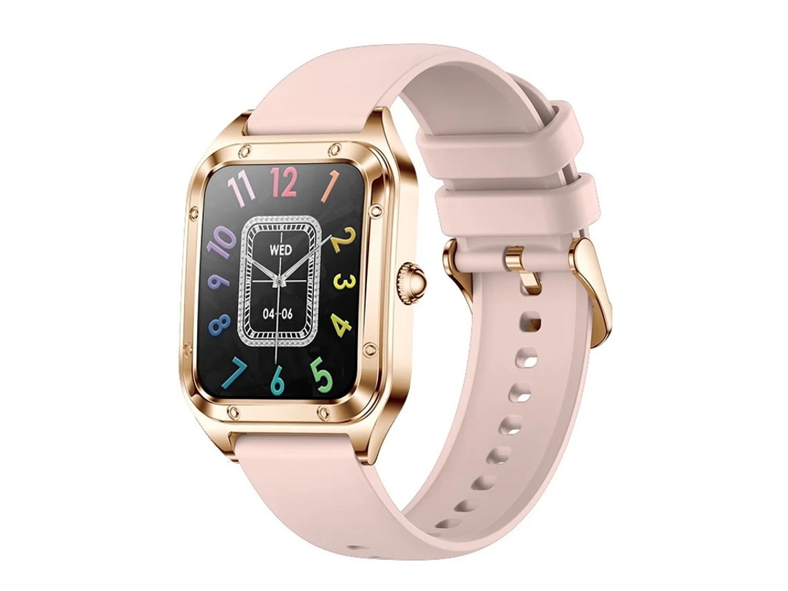 Reloj inteligente con pantalla táctil de 1,6 pulgadas y respuesta de llamadas para Android y iPhone, resistente al agua, con monitor de frecuencia cardíaca.