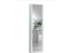 Armario DMORA Blanco (Aglomerado de Melamina - 50x182x32 cm)