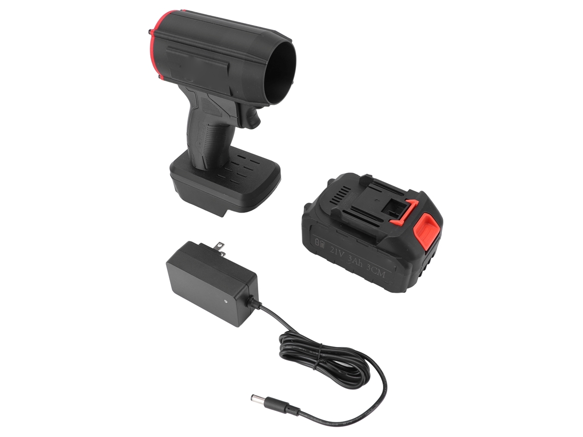 Soplador y plumero eléctrico de mano con motor sin escobillas de 50 mm y 80 000 rpm, función de secado a presión, enchufe estadounidense de 100-240 V.
