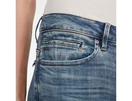G-Star Midge Zip Mid Waist Skinny Jeans