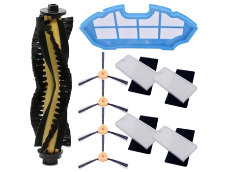 Reemplazo de cepillo principal, filtro Hepa y cepillo lateral para aspiradora Ecovacs Deebot N79