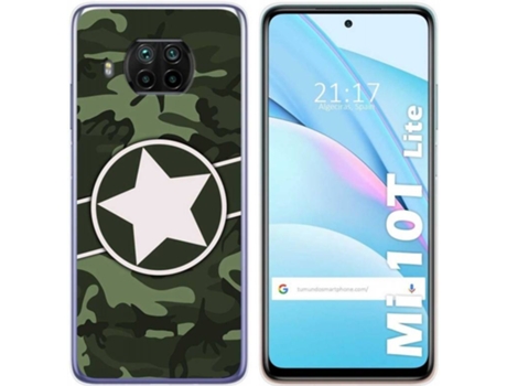 Carcasa Xiaomi Mi 10T Lite TUMUNDOSMARTPHONE Camuflaje 01 Multicolor