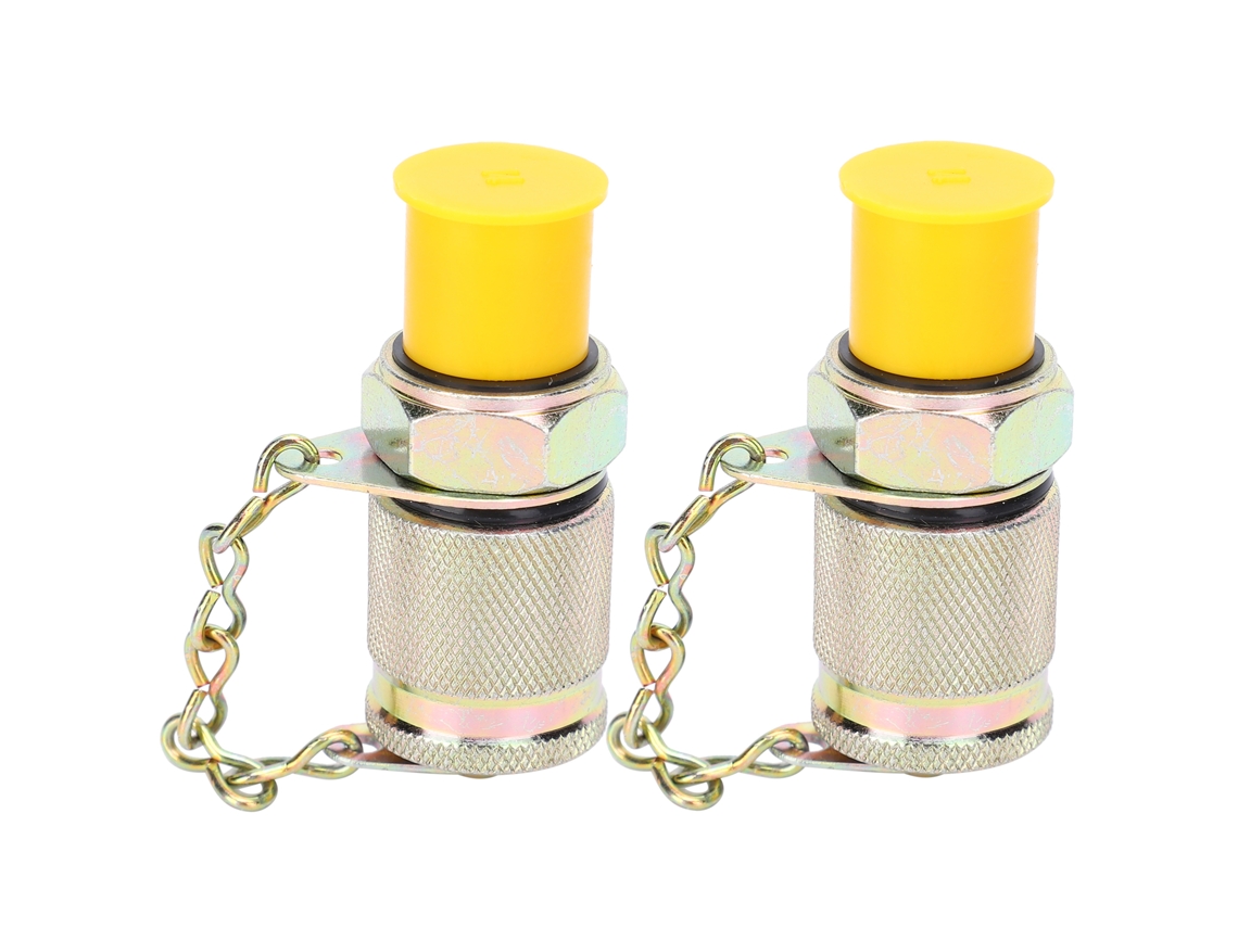 Adaptador De Prueba Hidráulica M12x1.5-m16x2 Herramienta De Acoplamiento De Alta Presión Con Tapa Protectora