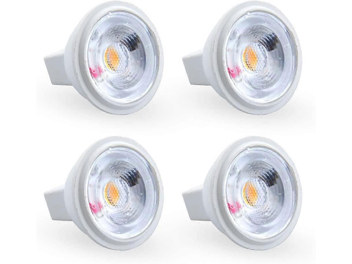 Rebe-bombilla Led Mr11 Gu4 3w 6000k Blanco Frío 12v Equivalente A 35w Halógena No Regulable 4 Piezas Clase Energética F