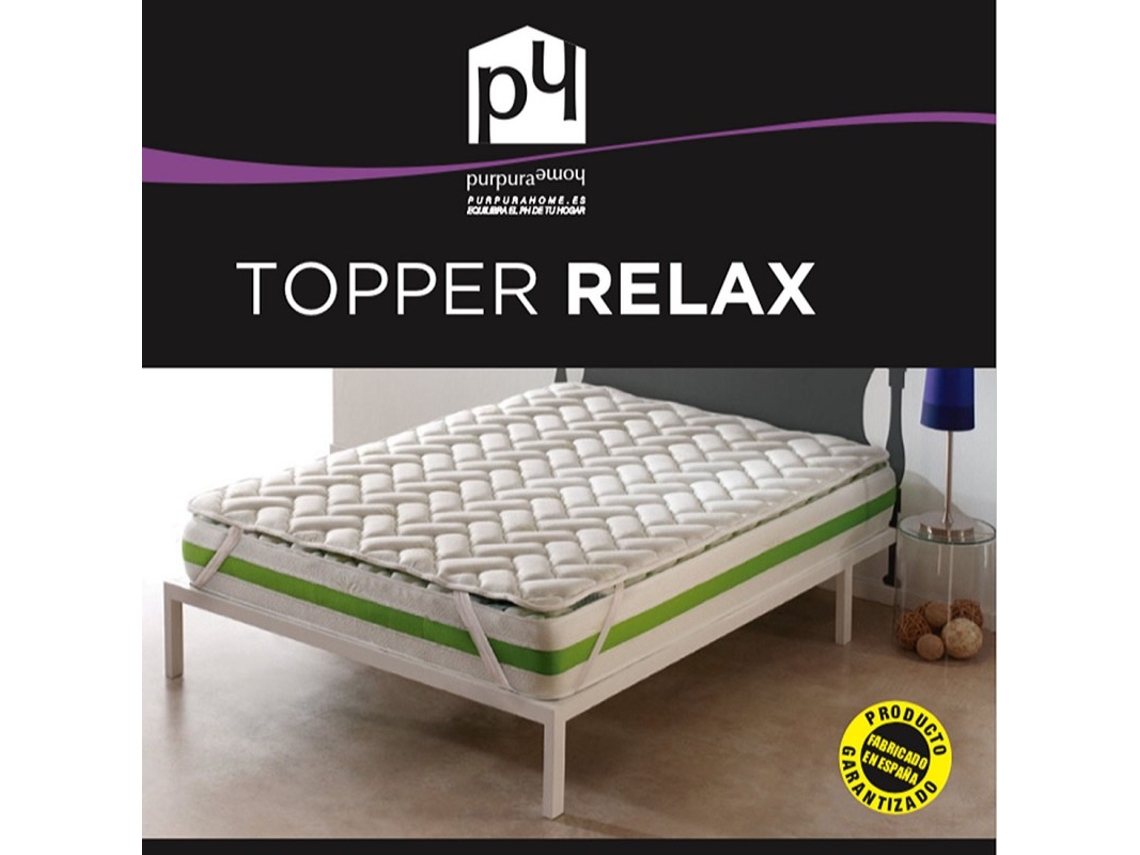 Topper Visco Relax 3 Cm para Cama de 135 Cm.