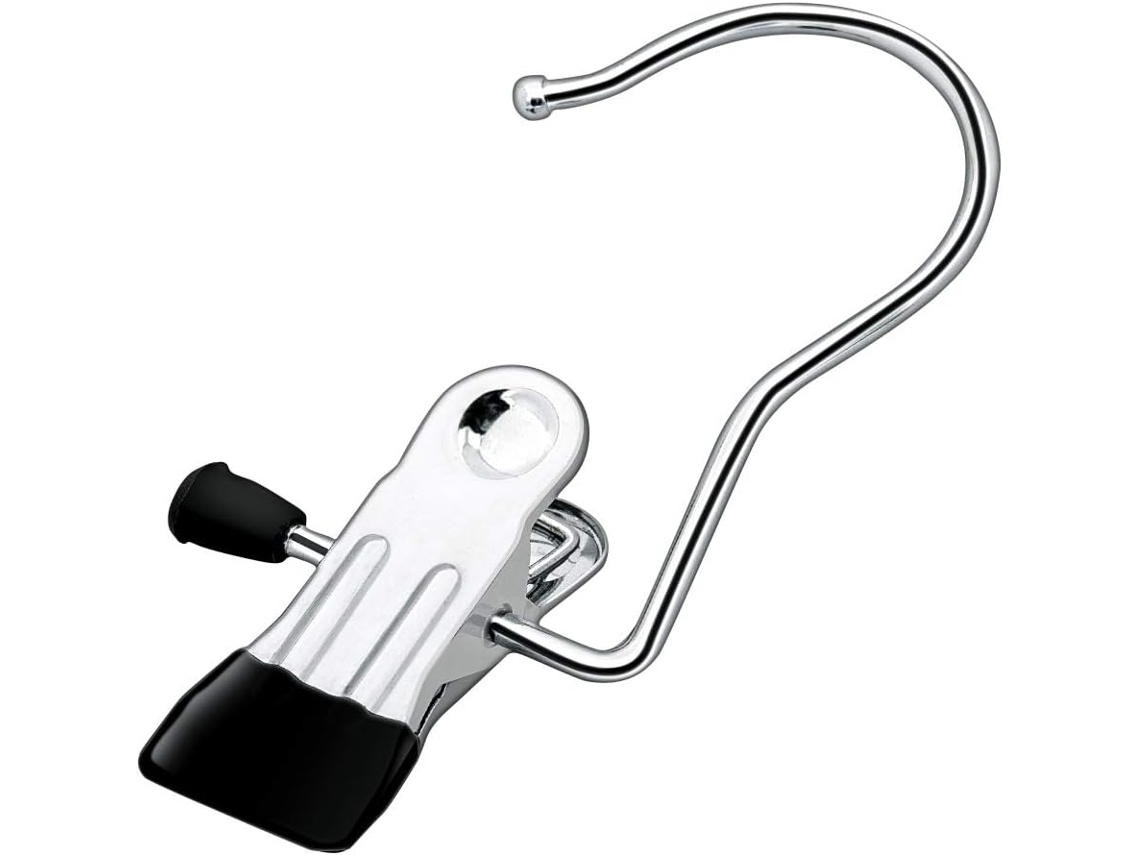 NEVEANCE Perchas versátiles para botas de armario, resistentes clips de acero inoxidable para colgar, ideales para viajes y el hogar, con gran fuerza de sujeci