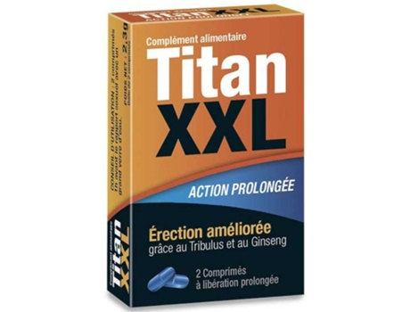 VPMKP-EREÇÁO TITAN XXL E AUMENTO DE TESTOSTERONA 2 COMPRIMIDOS