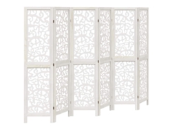 Biombo VIDAXL Blanco Madera (215x160 cm)