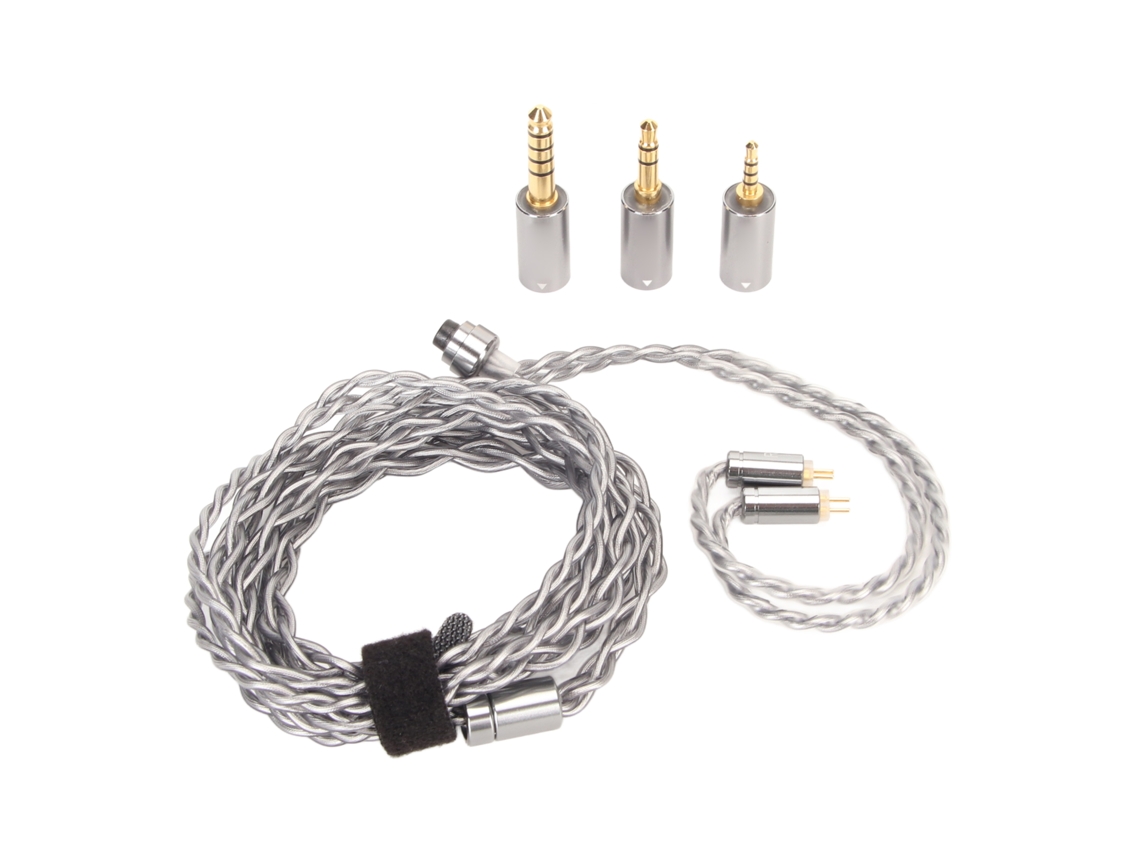 Cable De Actualización Para Auriculares 3 En 1 Con Plug Chapado En Cobre Balanceado Para 2.5mm 3.5mm 4.4mm