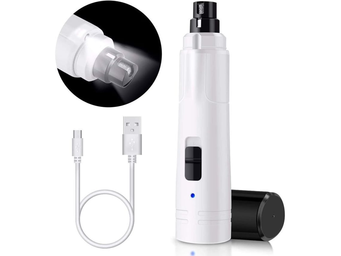 Cortauñas Para Perros Con Luz Led - Cortauñas Eléctrico Con 2 Velocidades Para Perros Y Gatos Pequeños, Medianos Y Grandes.