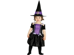 Disfraz de Bebé DISFRAZZES Brujita Violeta (Talla: 1 a 2 años)