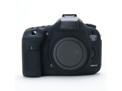 Funda protectora de silicona suave para Canon Eos 7d Mark II negra Zruxe