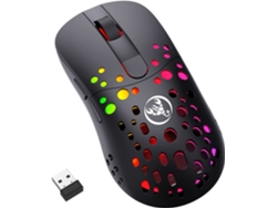 Ratón Gaming VEEKI YST-SB05 (Inalámbrico - 10000 DPI - Negro)