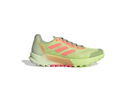 Zapatillas de Hombre ADIDAS Terrex Agravic Flow 2 Verde para Trail (42)