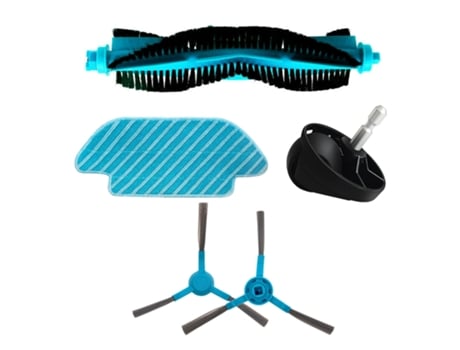 Para Cecotec Conga 4090 5090 6090 accesorios repuestos aspiradora Kit de repuesto Cepillo Lateral paño de mopa rueda