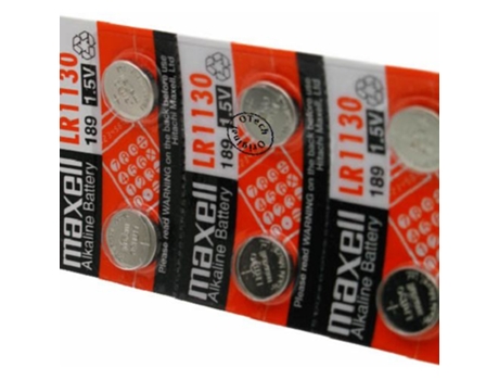 Juego de 10 Pilas OTECH Maxell para RAYOVAC RW89