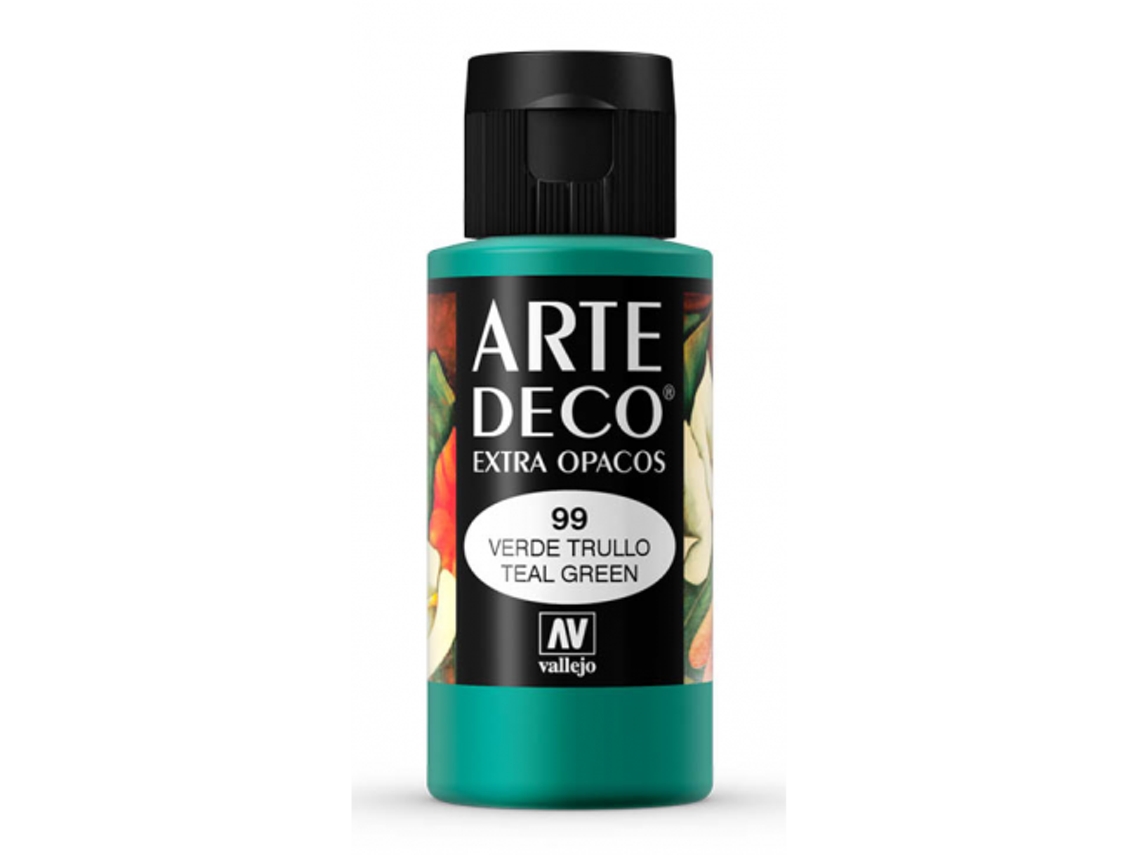 Pintura Acrilica Arte Deco Vallejo 60 Ml (Verde Trullo 99)