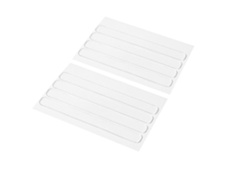 Almohadillas de goma para muebles, 10 unidades de cintas de silicona, almohadillas autoadhesivas, evitan golpes y protegen puertas y ventanas. Neveance