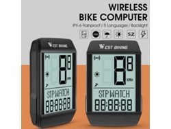 Velocímetro Para Bicicleta, 5 Idiomas, Resistente Al Agua, Retroiluminado, Pantalla Completa, Multifuncional.