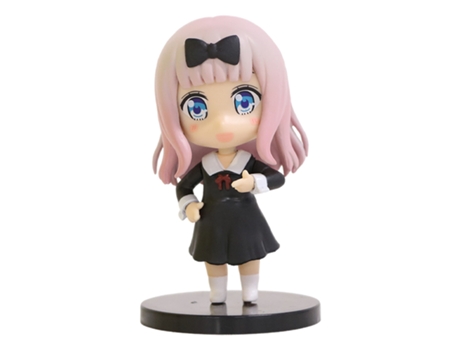 Anime Kakuya-Sama: Love Is War Figura Shinomiya Kaguya Fujiwara Chika Toys Kawaii Boneka Ornamen