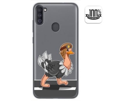 Carcasa Samsung Galaxy M11 TUMUNDOSMARTPHONE Avestruz Multicolor