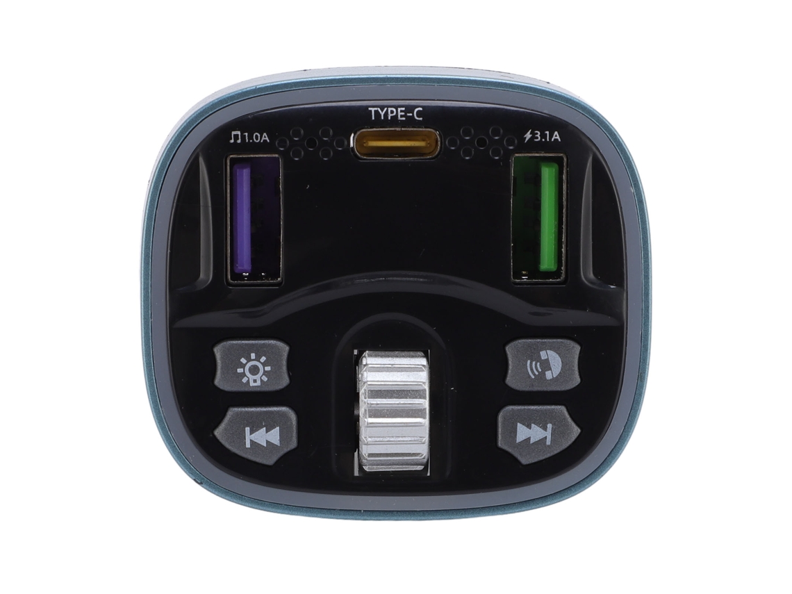 Adaptador Bluetooth Para Coche Con Carga Usb Rápida Y Reproductor De Música De Alta Calidad.