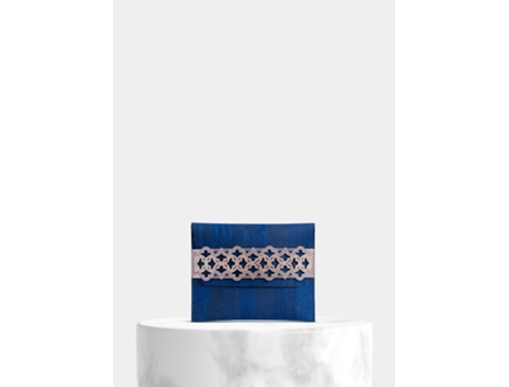 Bolsa de Mano ARTIPEL Blue Texture Detail Corcho Azul