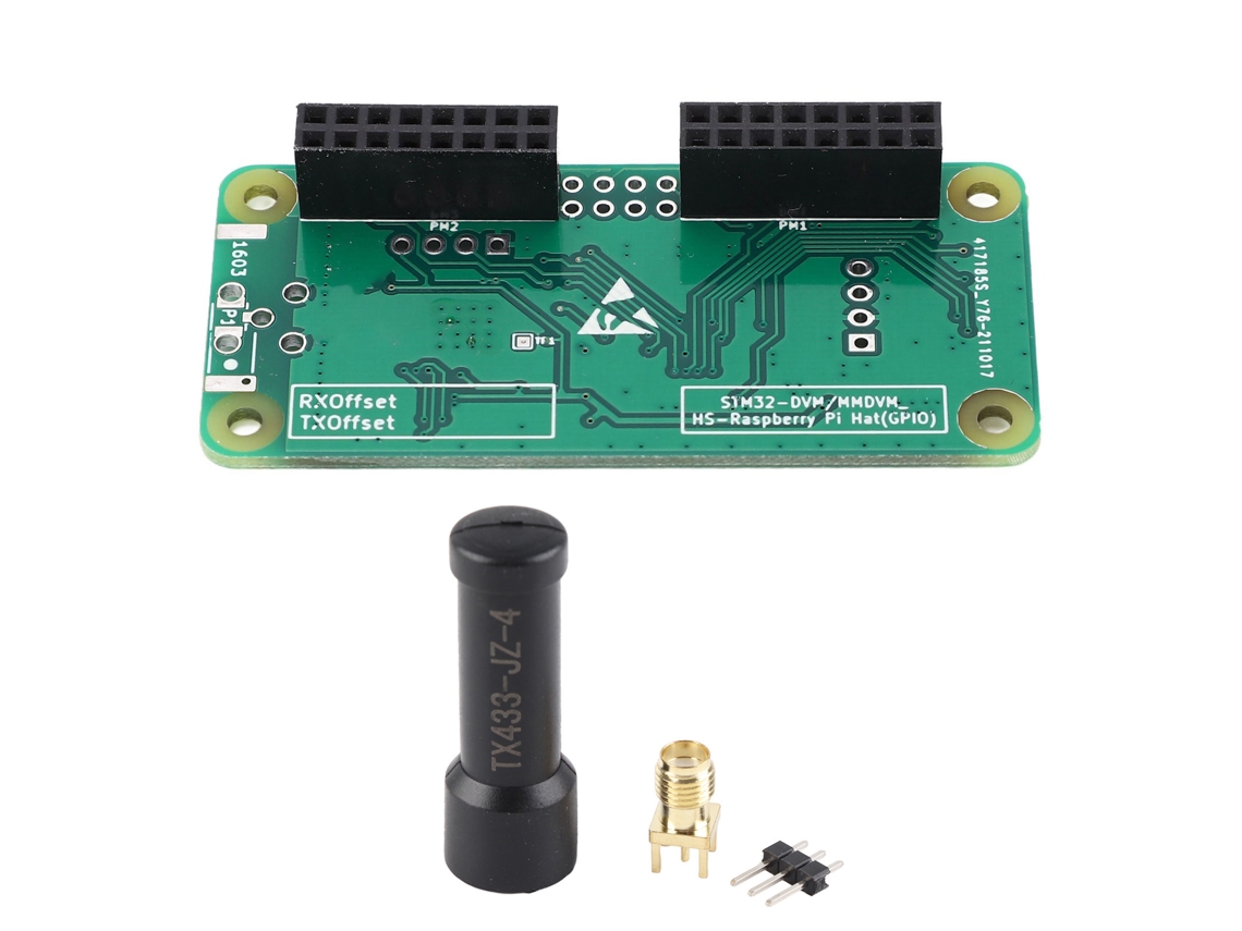 Módulo Hotspot Mmdvm Simplex Placa Con Antena Pcb Para Modificación Diy Componente Electrónico