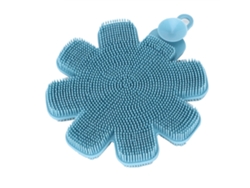 Cepillo De Silicona Azul Para Limpiar Platos, Sartenes Y Frutas De Cocina Con Suspensión