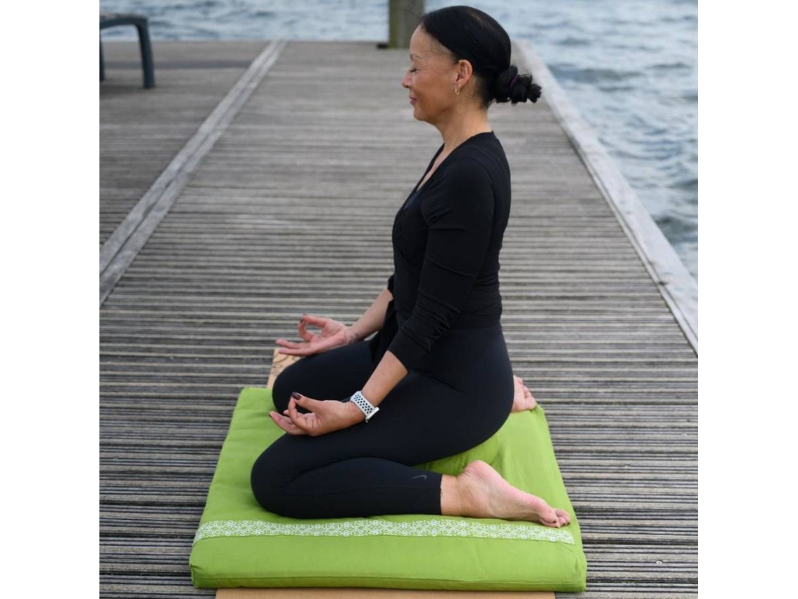 Cojines de Meditación de Lana / Yoga Zafu y Zabuton