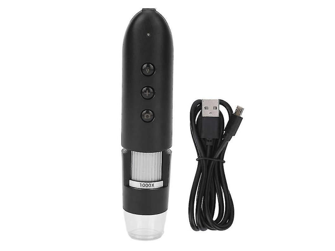 Endoscopio inalámbrico con aumento de 1000x, microscopio digital portátil para salones de belleza.