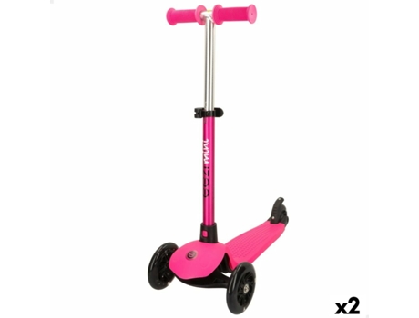 Patinete EEZI Scooter Rosa (Edad Mínima Recomendada: años - 2 unidades)