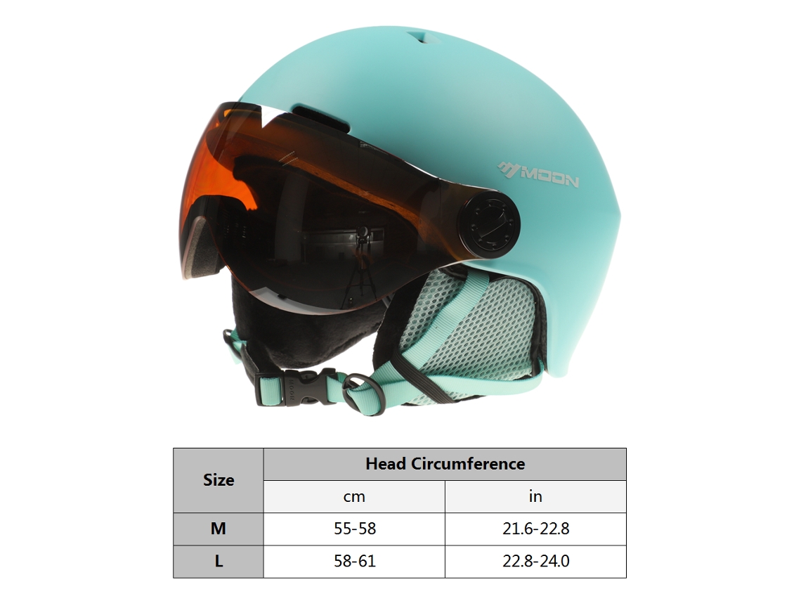 2026-casco De Snowboard Con Auriculares Y Gafas Para Hombre Y Mujer, Casco De Esquí Profesional Para Deportes De Nieve