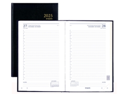Calendario Diario BREPOLS Saturnus Basic 2025 Negro