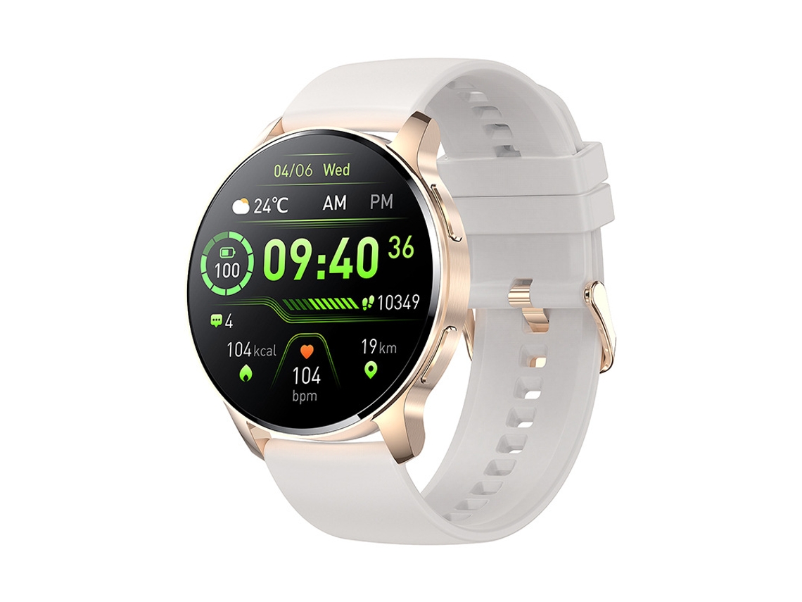 Smartwatch Yizhood I50 1.32 Inch Llamada Bluetooth Ip67 Impermeable Monitor De Salud (android Y Ios - Blanco)