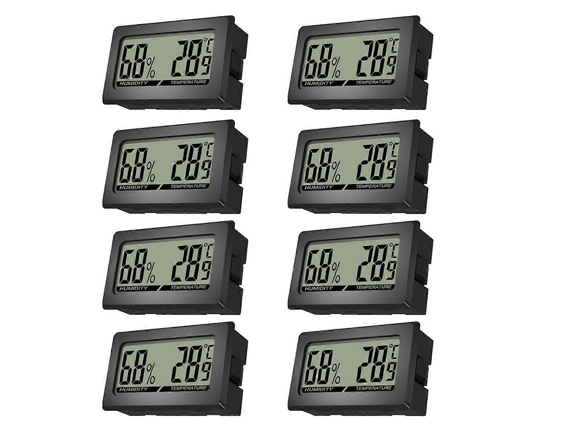Mini termómetro e higrómetro digital LCD para uso en interiores Nostalgia88